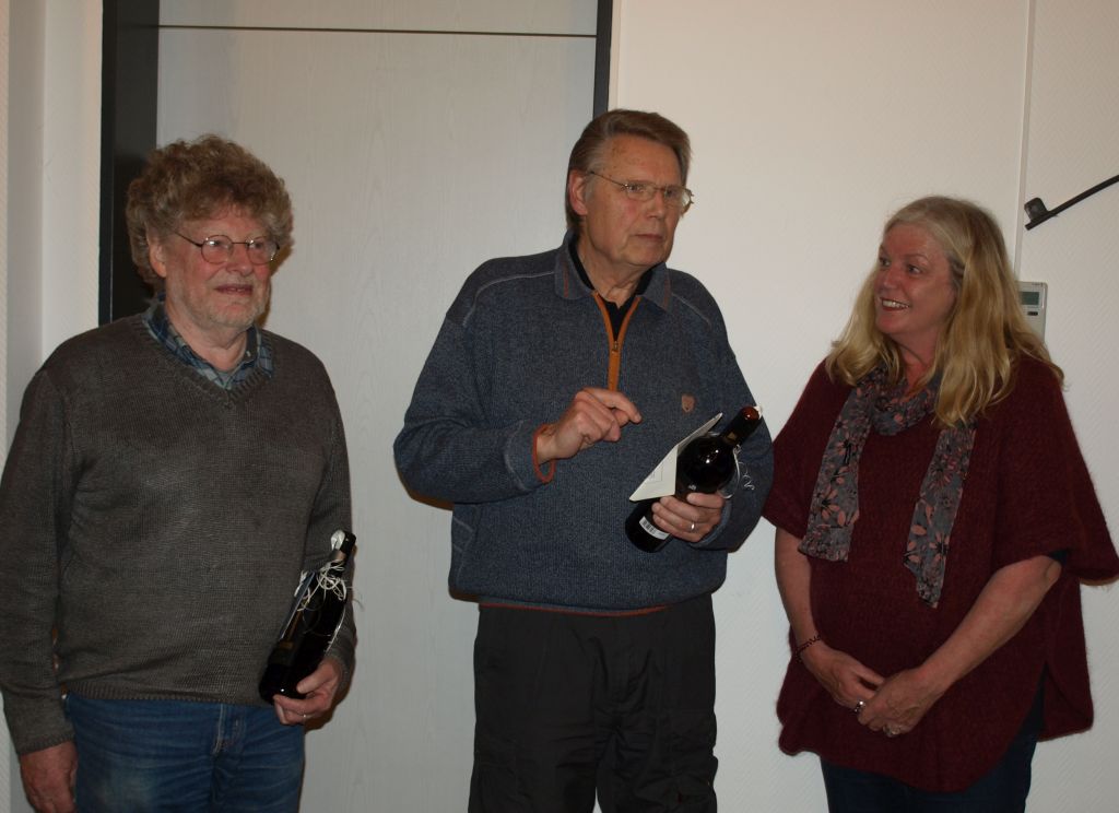 Manfred Keller, Dr. Rolf Marbach und Anja Oster